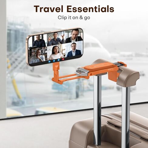 Omoton 360 ° Rotating for Magsafe Tripod Mount ، حامل الهاتف المغناطيسي القابل للتعديل للألومنيوم لأجهزة iPhone 16/15/14/13 Pro Max ، موقف الهاتف الخلوي القابل للطي يناسب مدونة VLOG ، صالة الألعاب الرياضية ، ملحقات السفر in Saudi Arabia
