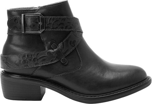 Alegria Womens Millie Leather Ankle Western Fashion Boots in Saudi Arabia