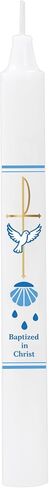 Baptism Candle - Baptismal Candles for Boys and Girls, Catholic Baptism Gift - Velas para Bautizo - Velas para Bautizo de Niño in Saudi Arabia