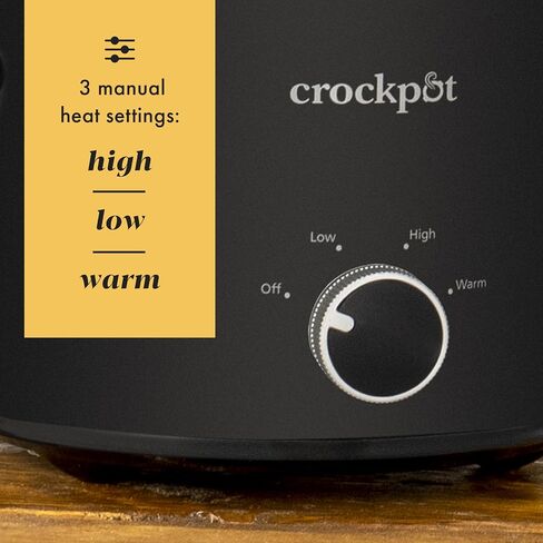 Crock-Pot Small 2.5 Quart Casserole Slow Cooker in White/Blue, Enjoy Eye-Catching Quick Meals, Durable and Compact in Saudi Arabia