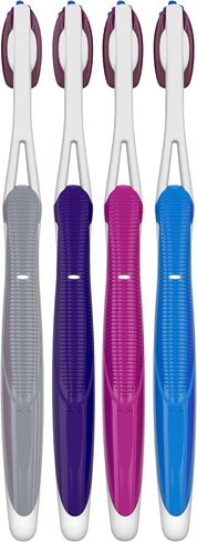 Oral-B Pro-Flex Stain Eraser Manual Toothbrush, Medium, 4 Count in Kuwait