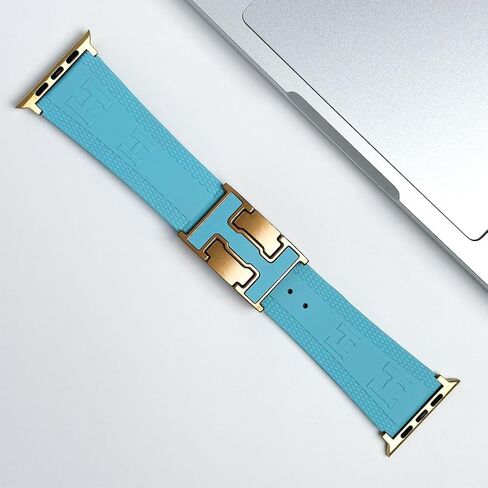 نطاقات سيليكون رياضية متوافقة مع Samsung Galaxy Watch Band Ultra Band (2025/2024) 47 ملم للنساء ، السيليكون الناعم مع حزام بديل للمشبك المغناطيسي لـ Galaxy Watch Ultra in Kuwait
