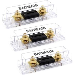 Baomain ANL 350A Electrical Protection ANL Fuse with Fuse Holder 1 Pack in Saudi Arabia