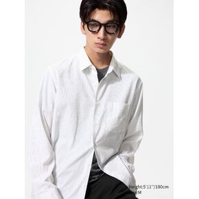 Uniqlo Broadcloth Shirt | Striped in Kuwait