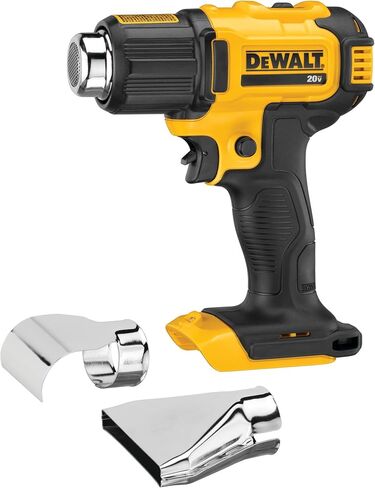 DEWALT 20V MAX Heat Gun, Cordless, Up to 990 Degrees, 42 Minutes of Run Time, LED Light, Bare Tool Only (DCE530B) in Saudi Arabia