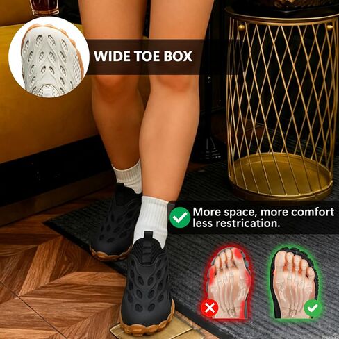 Zero Drop Wide Toe Box Barefoot Shoes Women Men Fashion Sneakers | Non-Slip Beach Water Shoe Comfortable for Hiking, Walking, Gym Workout, Fitness, Trail Running, Casual Outdoor & Daily Wear in Saudi Arabia