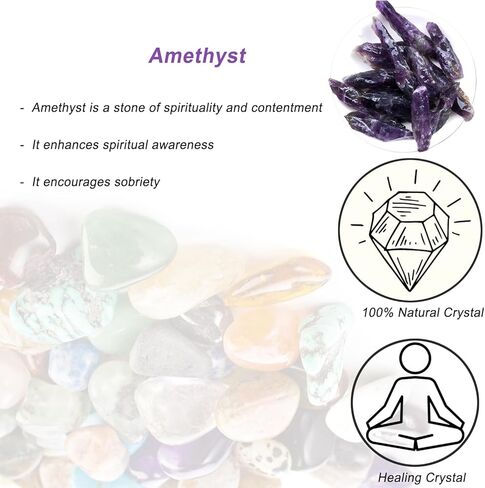 Erliway 0.22 رطل من بلورات الكوارتز الشفافة السائبة، 2.36-3.94 بوصة عصا كريستال كوارتز شفافة خام، نقاط كريستال كوارتز خشنة ذات شكل غير منتظم للتأمل، يوجا ريكي، موازنة لف الأسلاك in Kuwait