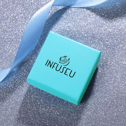 INFUSEU يسوع الصليب خواتم للنساء الرجال الفضة الاسترليني 925 سانت بنديكت مجوهرات القديس الصليب الهدايا الكاثوليكية لطيف خمر شريط مفتوح صغير حجم قابل للتعديل in Saudi Arabia