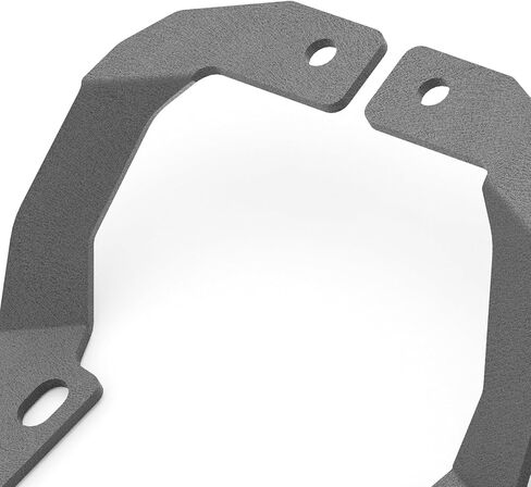 Hood Hinges Ditch Light Brackets Compatible with 2015-2022 Chevy Chevrolet Colorado & 2015-2021 GMC Canyon, Mount Lighting Bracket Kit for Auxiliary Off Road LED Work Pod Light (2PCS, Black) in Saudi Arabia