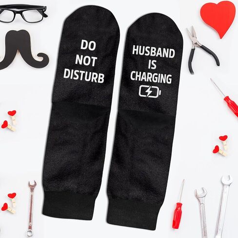 Husband Christmas Gifts - Engaging Socks For Him, Unique Christmas Gift Idea For Husband, Perfect Conjunction Of Function , Suitable Couples christmas Gifts, Great For Newlyweds And Married Couples in Saudi Arabia