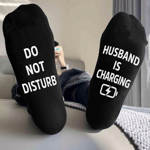 Husband Christmas Gifts - Engaging Socks For Him, Unique Christmas Gift Idea For Husband, Perfect Conjunction Of Function , Suitable Couples christmas Gifts, Great For Newlyweds And Married Couples in Saudi Arabia