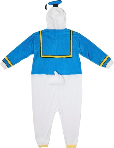 Disney Donald Duck Adult Long Sleeve Hooded Kirgumi Onesie Costume Cosplay Suit in Saudi Arabia