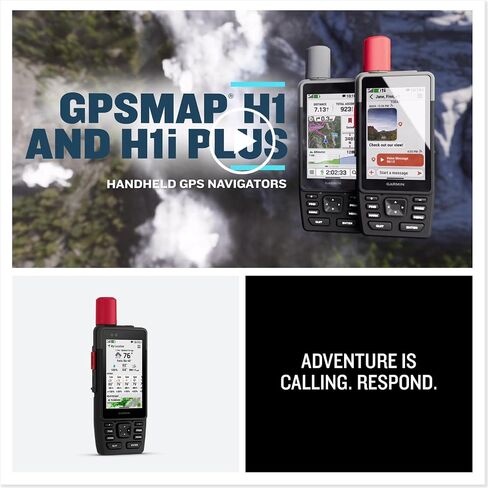 Garmin® GPSMAP® H1, Premium GPS Handheld Navigator with Color Touchscreen and Buttons, Durable IP67 Water Rating, Long Battery Life, Built-in Flashlight, Preloaded Maps in Saudi Arabia