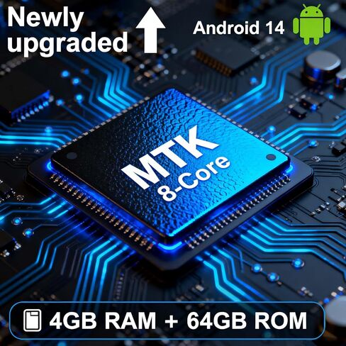 مشغل MP3 128GB مع Bluetooth و WiFi ، Android 14 ، RAM 4GB Portable Hifiless ، MP3 & MP4 Player للأطفال مع شاشة تعمل باللمس 4 بوصات ، مشغل موسيقى مع Spotify ، Amazon Music ، Pandora ، Play Store ، Black in Saudi Arabia