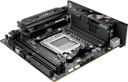 ASUS ROG Strix B850-G Gaming WiFi AMD AM5 B850 mATX Motherboard, Advanced AI PC Ready, 14+2+1 Power Stages, DDR5 Slots, 4X M.2 Slots, PCIe® 5.0 Ready, WiFi 7, 2.5G LAN, USB 20Gbps Type-C®, AI Advisor in Saudi Arabia