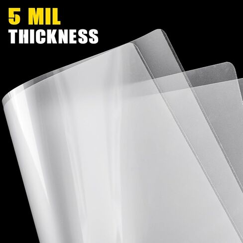 600 Pack Laminating Sheets, 3 Mil, 9 x 11.5 Inches Thermal Laminating Pouches Lamination Sheet Paper for Laminator, Clear, Letter Size, Office and School Supplies in Saudi Arabia