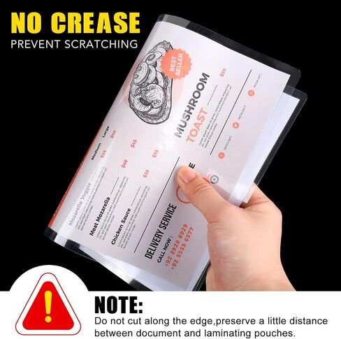 600 Pack Laminating Sheets, 3 Mil, 9 x 11.5 Inches Thermal Laminating Pouches Lamination Sheet Paper for Laminator, Clear, Letter Size, Office and School Supplies in Saudi Arabia