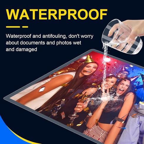 600 ورقة تصفيح ، 3 مل ، 9 × 11.5 بوصات ورقة تصفيح رقائق رقمية للورق من أجل Lalinator ، وحجم خطاب ، ومكتب ومستلزمات مدرسية in Kuwait