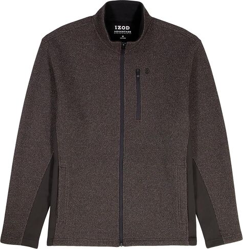 IZOD Mens Shaker Fleece Full Zip Jacket in Saudi Arabia