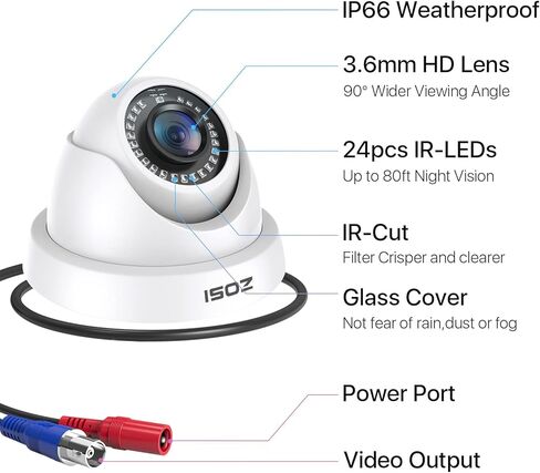 نظام كاميرا أمان سلكية Zosi 5MP ، 4pcs 1080p PAN/TILT 360 ° عرض كاميرا داخلية خارجية ، الكشف عن المركبات البشرية AI ، الرؤية الليلية ، صوت واحد ، H.265+ 8CH DVR مع محرك أقراص ثابت 1 تيرابايت لمدة 24/7 in Kuwait