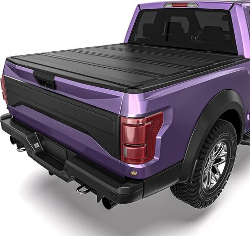 Soft Quad-fold Tonneau Cover Fit for Ford F-150 F150 2015-2025, Fleetside 5.5 Ft Bed in Kuwait
