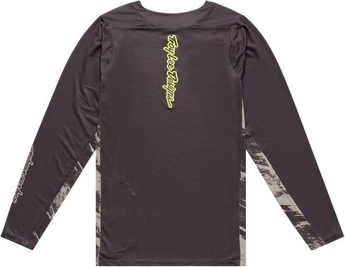 Troy Lee Designs - Skyline LS Jersey; SCRUBLAND Black LG in Saudi Arabia