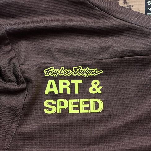 Troy Lee Designs - Skyline LS Jersey; SCRUBLAND Black LG in Saudi Arabia