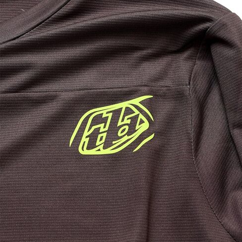 Troy Lee Designs - Skyline LS Jersey; SCRUBLAND Black LG in Saudi Arabia