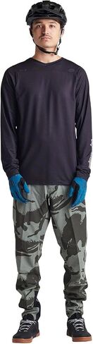 Troy Lee Designs - Skyline LS Jersey; SCRUBLAND Black LG in Saudi Arabia