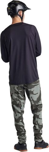 Troy Lee Designs - Skyline LS Jersey; SCRUBLAND Black LG in Saudi Arabia