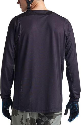 Troy Lee Designs - Skyline LS Jersey; SCRUBLAND Black LG in Saudi Arabia