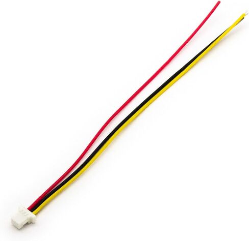 SpeedyFPV 5pcs SH1.0 Pre-Wired Connector Cables 1.0mm Pitch, Insulated Color-Coded Wires, for Flight Controllers, GPS Modules, VTX Electronics (2 Pin) in Saudi Arabia