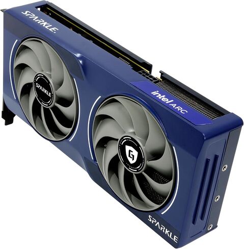 Intel Arc B580 Titan OC, 12GB GDDR6, Torn Cooling 2.0, Axial Fan, Breathing Light, Metal Backplate, SB580T-12GOC in Kuwait