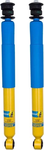 زوج من الصدمات الأحادية الخلفية من سلسلة Bilstein 4600 يناسب 2017-2025 F250 F350 Super Duty 4WD | استبدال ارتفاع المخزون | يشتمل على ملصق TrendsAuto in Saudi Arabia