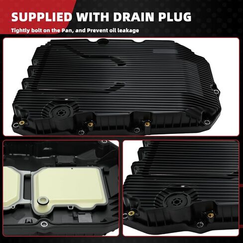 EPPO Automatic Transmission Oil Pan with Gasket Kit Compatible with Audi Q7, S4, S5, SQ5 (2.0L and 3.0L Models), 2017–2021 OEM 0D5398009 in Kuwait