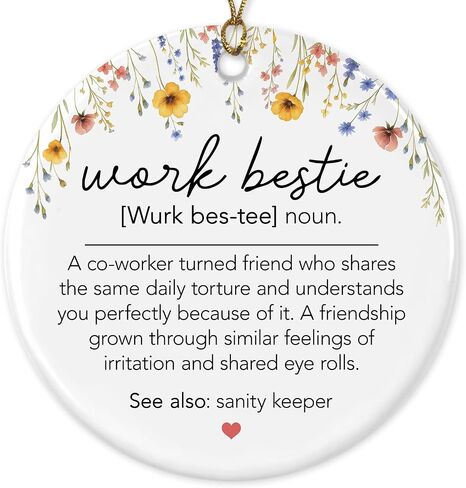 NewEleven Thank You Gifts for Women, Men - Teacher Appreciation Gifts, Thank You Ornaments for Coworkers, Boss, Employee - Teacher Christmas Ornament from Student, Kids - Christmas Ornament in Kuwait
