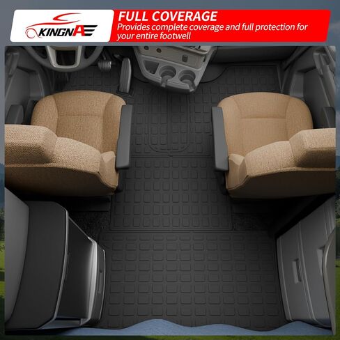 سجادات أرضية متوافقة مع بطانة البضائع 2008-2017 Freightliner Cascadia TPE لجميع أحوال الطقس لملحقات Cascadia 2016 in Kuwait