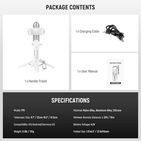 Neewer Mini Desktop Selfie Stick Trans Tripod متوافق مع iPhone GoPro Insta360 DJI مع محور مركزي مركزي مرتفع 360 درجة ، الكاميرا المكتبية الصغيرة المحمولة كاميرا ويب كاميرا خلوية. in Saudi Arabia