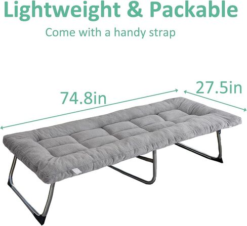 Thick Camping Sleeping Pad - Lamb Fluff Camping Cot Pads for Adult, Soft Sleeping Mat, Non-Slip Camping Mattress Pad for Car Tent in Saudi Arabia