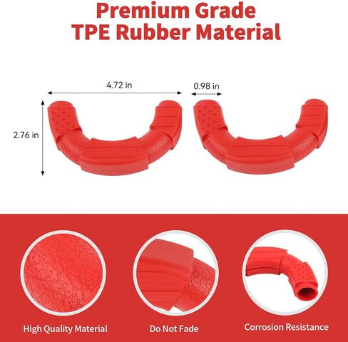 Front Bumper Tow Hook Covers 2Pcs Compatible with 2009-2025 Ford F150 Exterior Accessories(Black,Style B) in Saudi Arabia