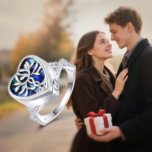 Urn Ring for Ashes Sterling Silver Claddagh/Lotus Ring Cremation Jewelry Gifts Size 7 for Women in Saudi Arabia
