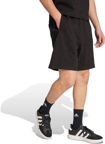 adidas Men's All Szn Waffle-Knit Loose 7-inch Shorts in Saudi Arabia