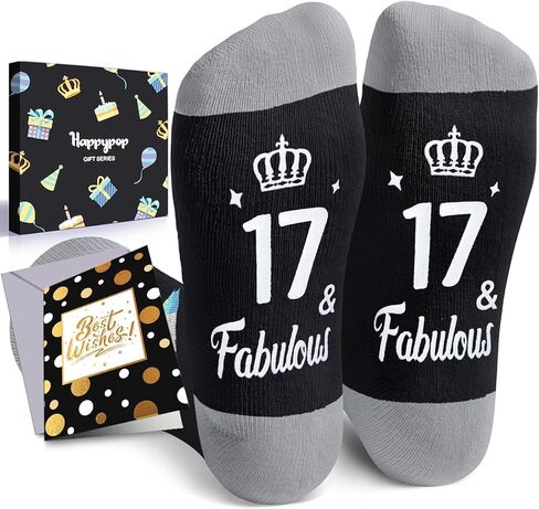 HAPPYPOP 20 Year Old Gifts Ideas - 20 Year Old Women Men 20th Birthday Socks in Saudi Arabia