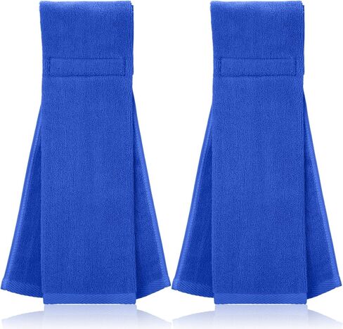Shimeyao 2 Pcs Cotton Sports Football Towel with Closure Pitching Football Sweat Towel for Sports Gym Men Women Accessories(Black,Classic) in Saudi Arabia