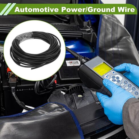 Ground Wire Power Wire 30m Red TC 1 Pcs 10AWG Fully Insulated& Soft Touch Jacket Car Radio, Automotive, Car Speakers Universal in Saudi Arabia