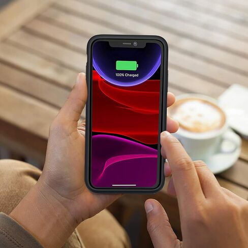 علبة البطارية لـ iPhone 12 mini /13 mini ، تم ترقيتها 6500 مللي أمبير في الساعة قابلة لإعادة الشحن القابلة لإعادة الشحن المتوافقة مع iPhone 12 mini /13 mini (5.4 بوصة) حزمة الشاحن الواقية للبطارية (أسود) in Kuwait