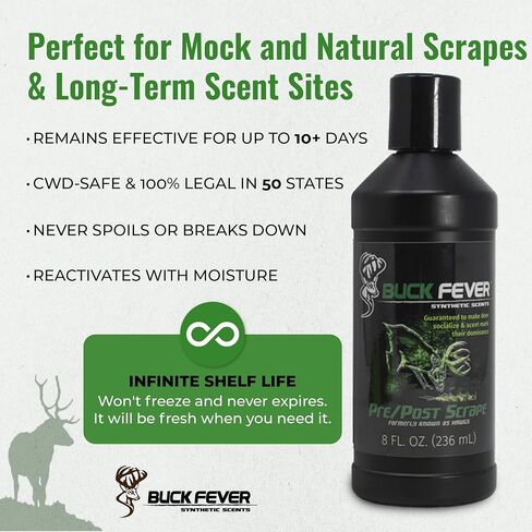 Buck Fever BF Pre/Post Season Scent 4oz in Saudi Arabia