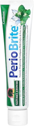 Nature's Answer Periobrite Toothpaste, 4 Ounce | Whitens Teeth | Freshens Breath | Removes Plaque | Minimizes Dry Mouth in Saudi Arabia