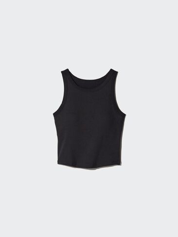 Uniqlo Ribbed Cropped Bra Top in Kuwait