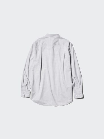 Uniqlo Broadcloth Shirt | Checked in Saudi Arabia
